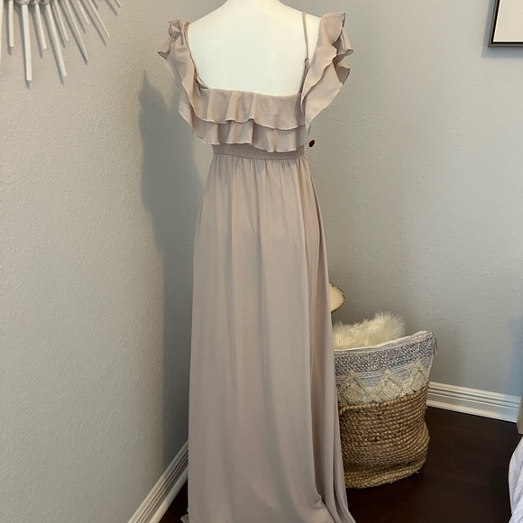 The Emma Ruffle Maxi Dress show me your MuMu size small - Picture 5 of 6